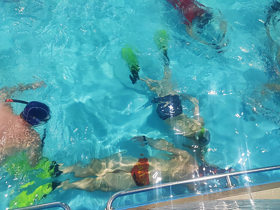 Hokej pod wodą Walenie Siemianowice Śląskie Trening 26 XI 2022. Koniec Walenia czyli Amatorska Liga Hokeja Pod Wodą